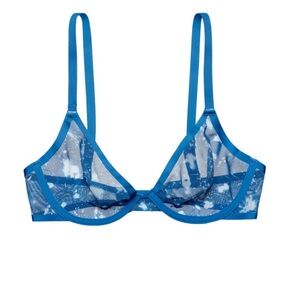 CUUP Blue Underwire Bra with Tags